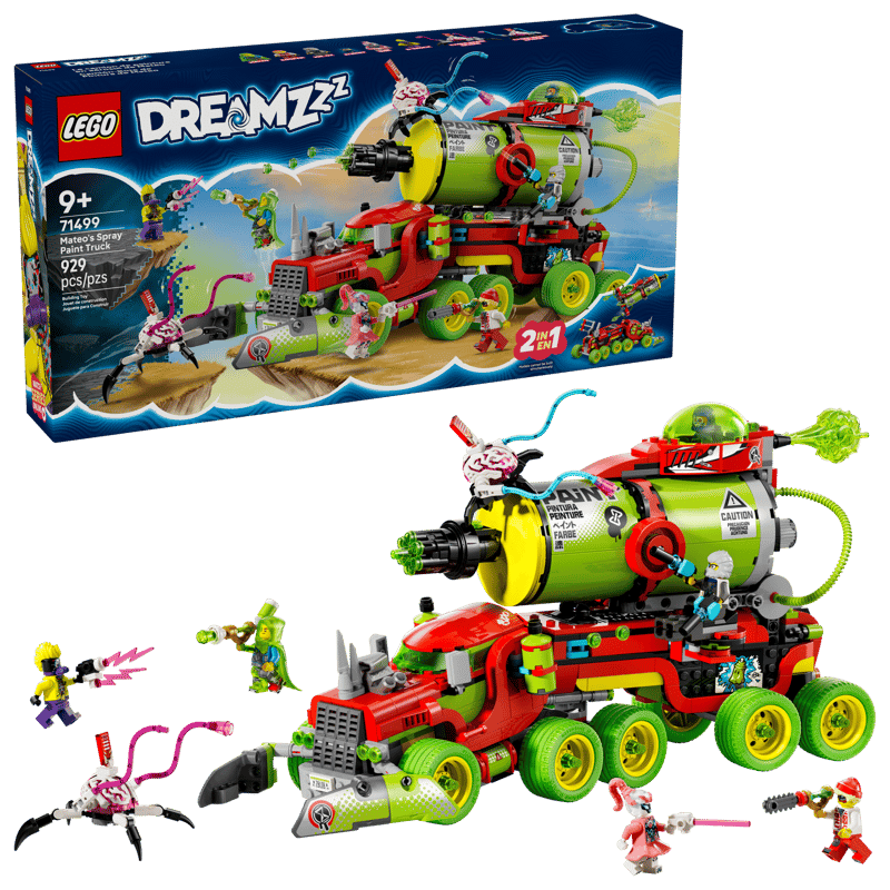 LEGO DREAMZZZ 71499 - LE CAMION DE PEINTURE EN AÉROSOL DE MATEO