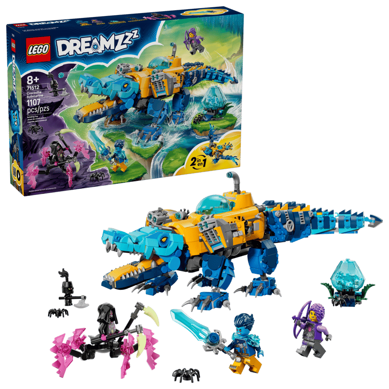 LEGO DREAMZZZ 71512 - LE SOUS-MARIN CROCODILE