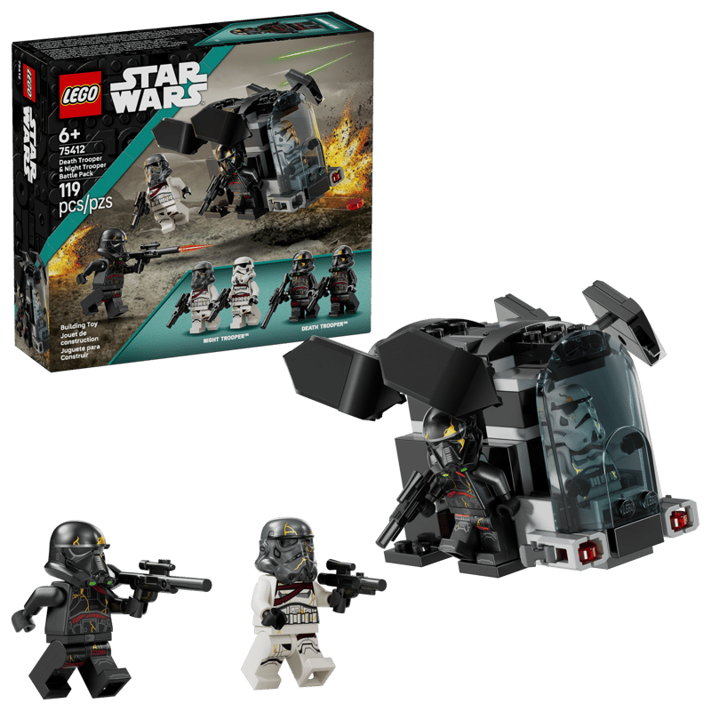 Lego Star Wars 75412 - Ensemble de combat death trooper et night trooper