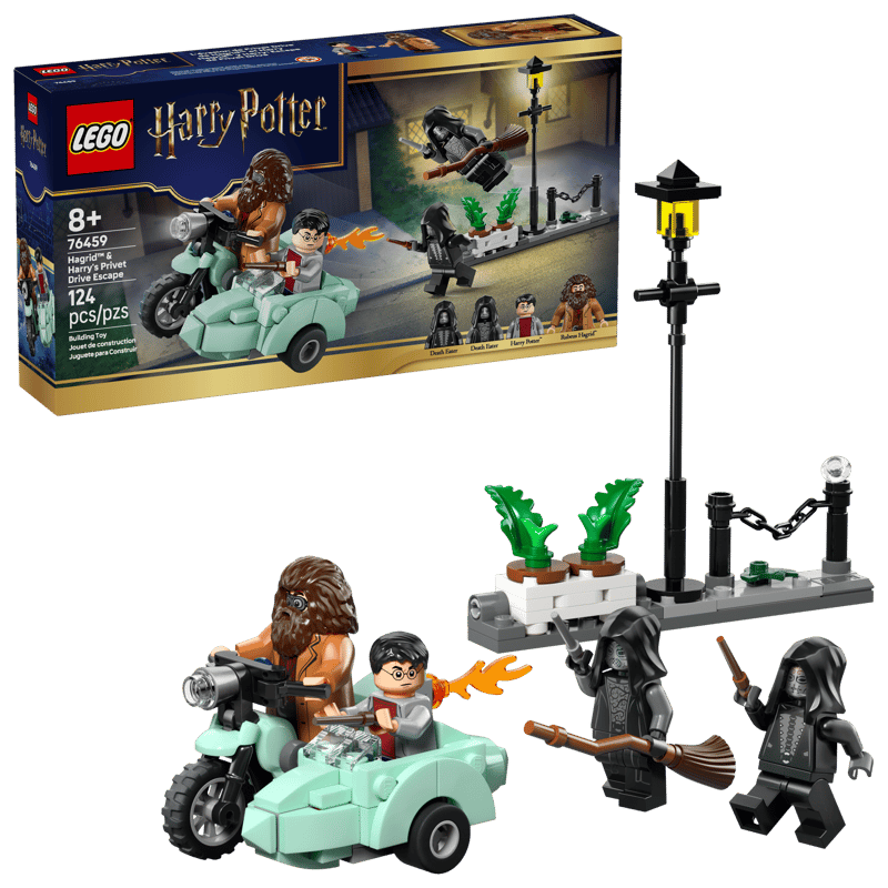 Lego Harry Potter 76459 - L'évasion de Privet drive de Hagrid et Harry