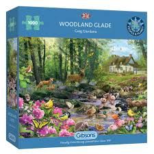 CASSE-TÊTE 1000 PIÈCES GIBGSONS - WOODLAND GLADE