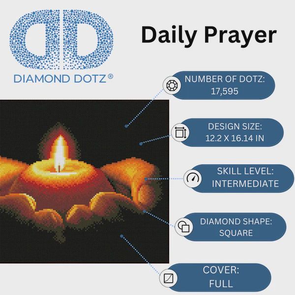 BRODERIE DE DIAMAND DIAMOND DOTZ - DAILY PRAYER