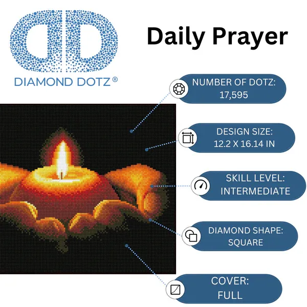 Broderie de diamand Diamond Dotz - Daily prayer