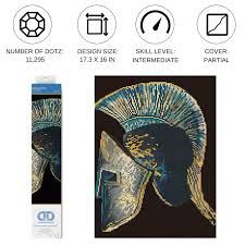 BRODERIE DE DIAMAND DIAMOND DOTZ - SYMBOLE SPARTIATE