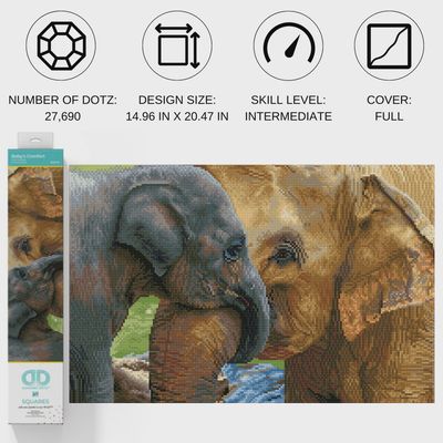 BRODERIE DE DIAMANT DIAMOND DOTZ - BABY'S COMFORT