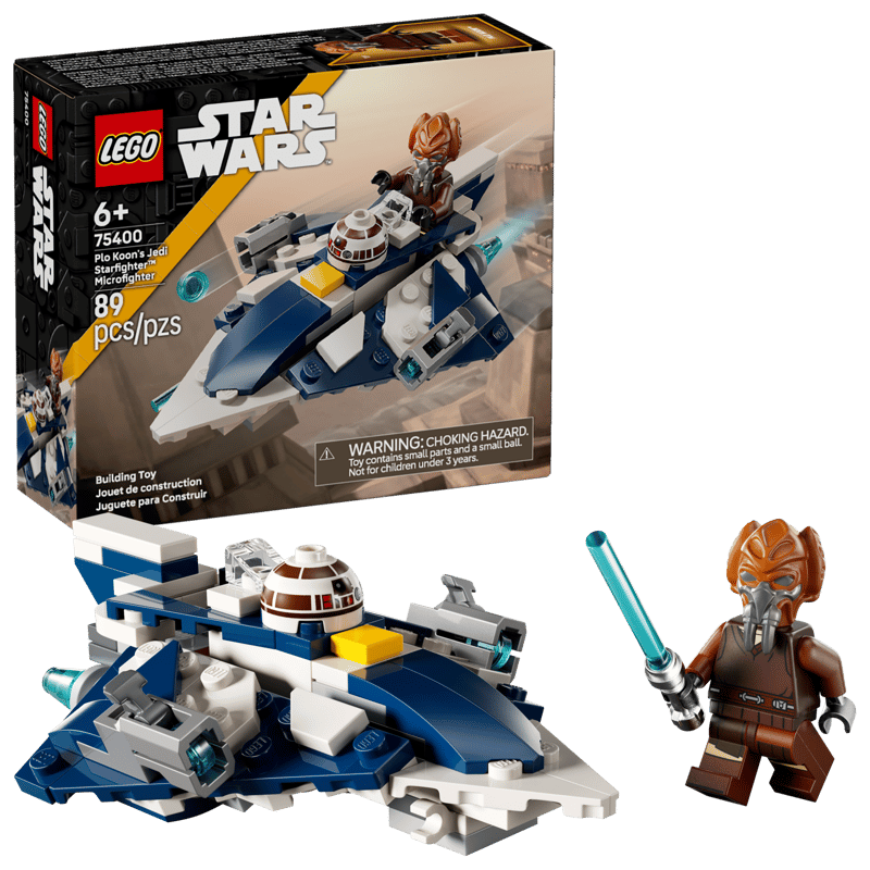 LEGO STAR WARS 75400 - MICROVAISSEAU JEDI STARFIGHTER DE PLO KOON