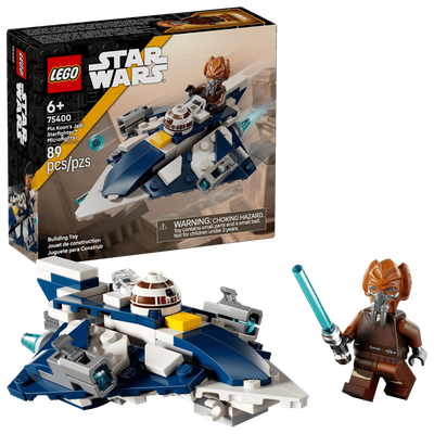 LEGO STAR WARS 75400 - MICROVAISSEAU JEDI STARFIGHTER DE PLO KOON