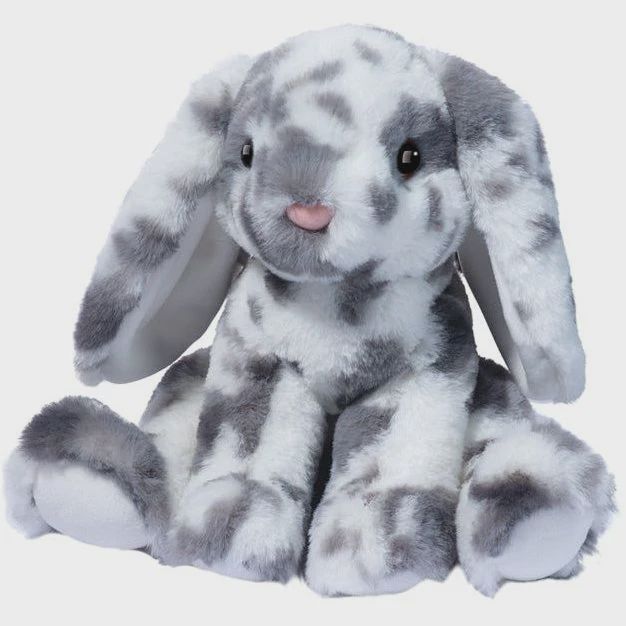 PELUCHE DOUGLAS - BOUNCIE LE LAPIN TACHETÉ REBONDISSANT