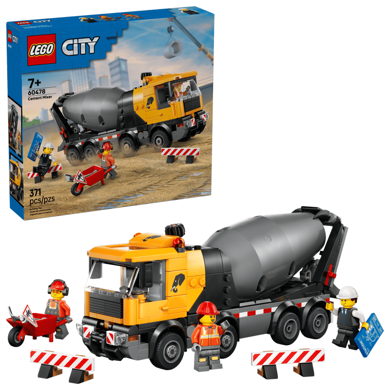 Lego City 60478 - La bétonnière