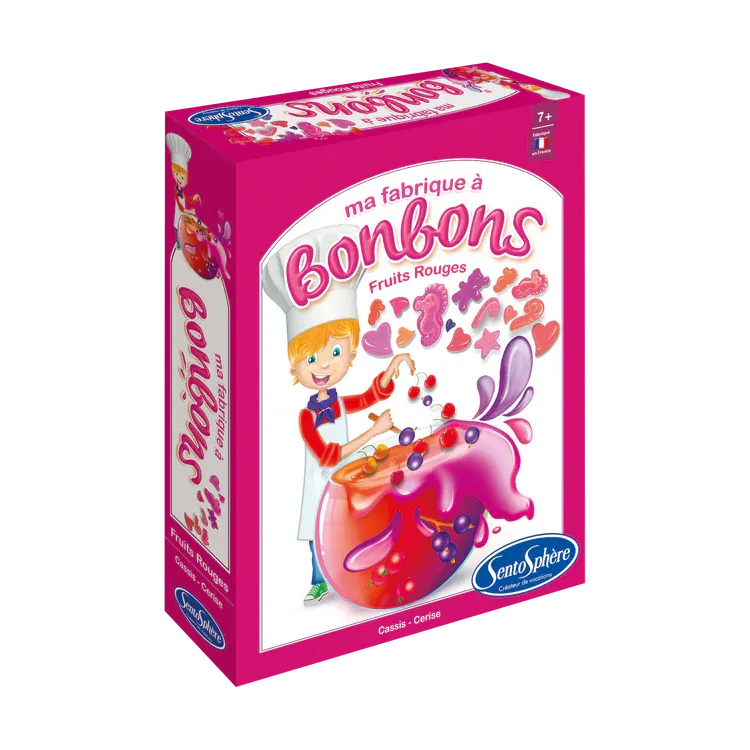 Mini fabrique à bonbons -fruits rouges