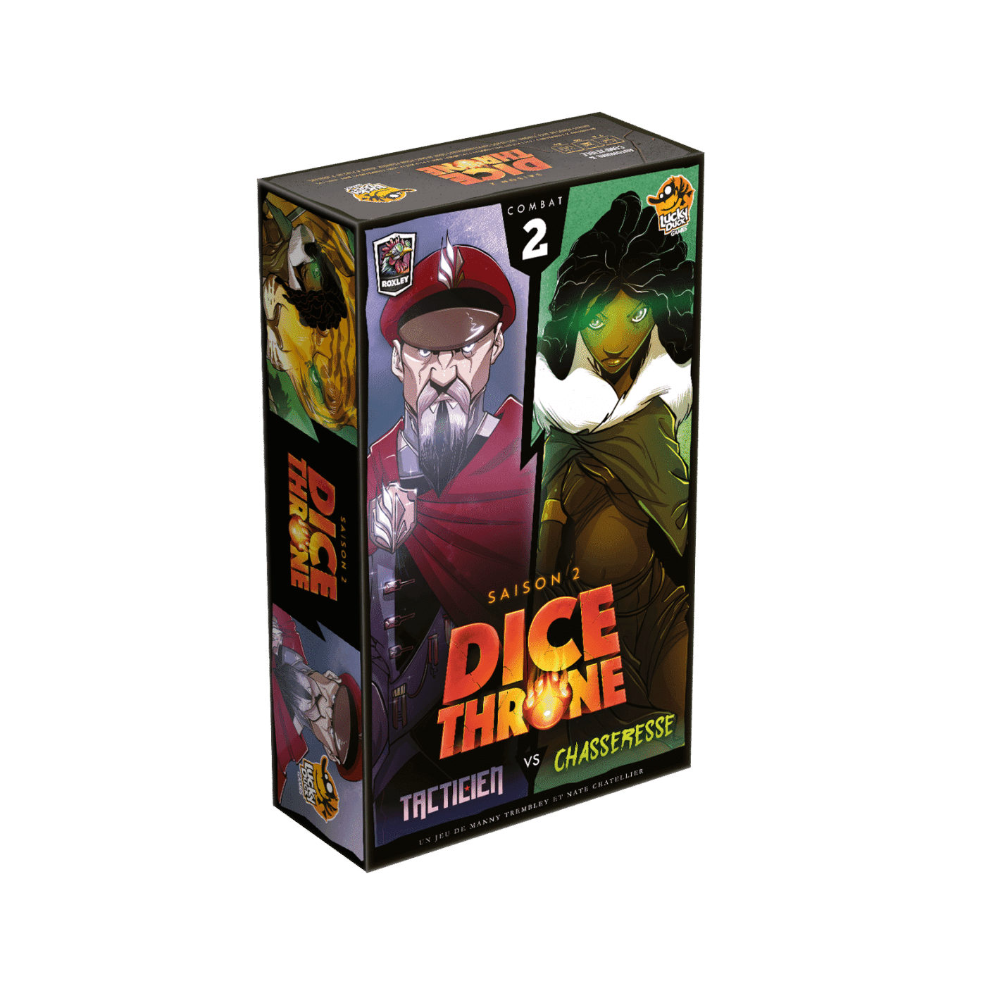 DICE THRONE - SAISON2: TACTICIEN VS CHASSERESSE