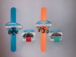 BRACELET SNAP AVEC MONSTER TRUCK