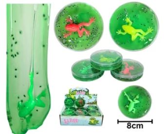 Slime avec grenouille