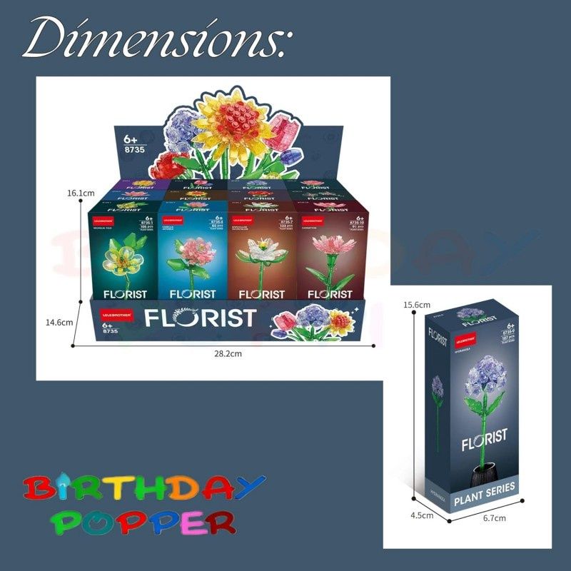 FLORIST - BLOC POUR CONSTRUIRE DES FLEURS