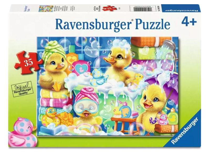 CASSE-TÊTE 35 PIÈCES RAVENSBURGER - CRUB A DUB DUCKIES