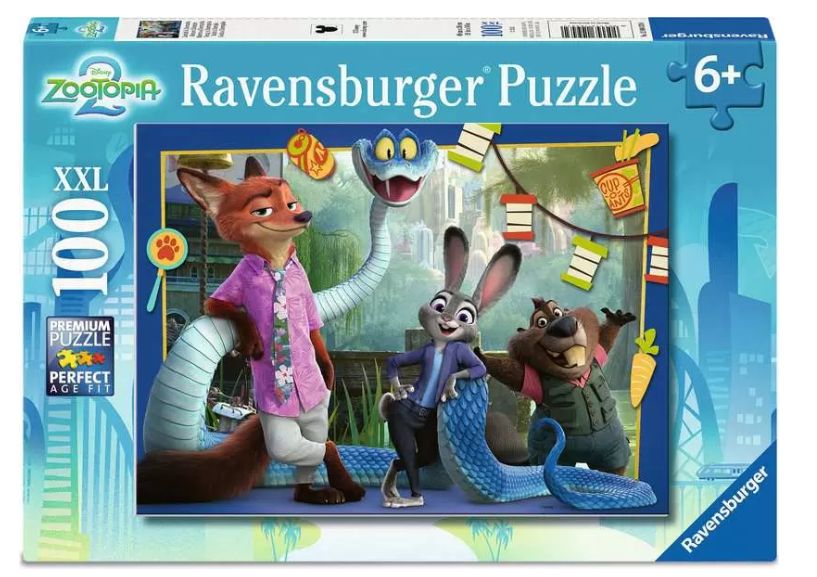 CASSE-TÊTE 100 PIÈCES XXL RAVENSBURGER - RETOUR À ZOOTOPIA