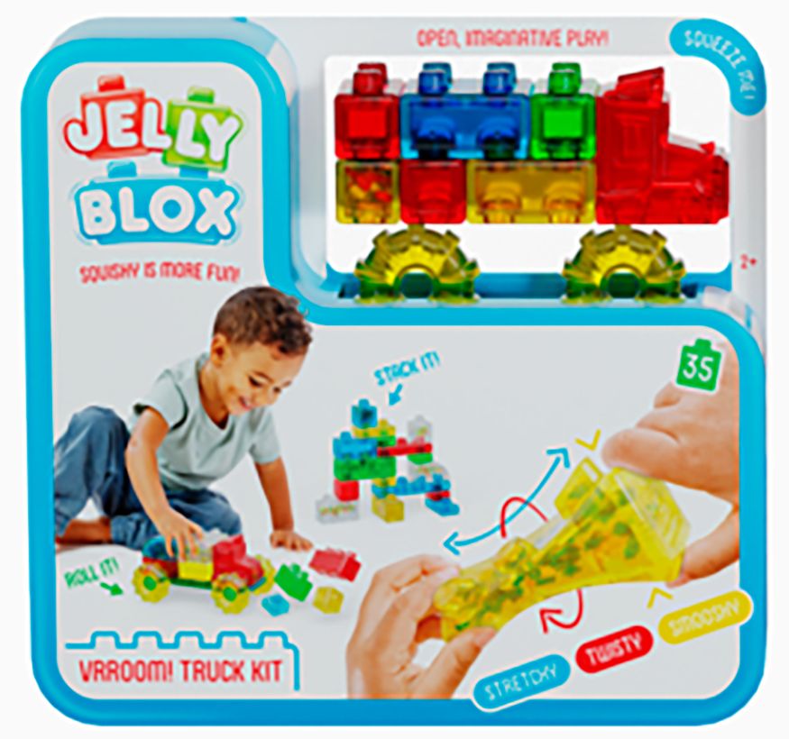 JELLY BLOX - ENSEMBLE VRRROOOM CAMION