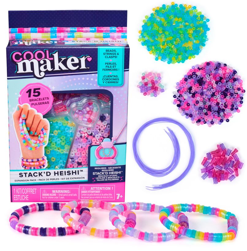 PACK D'EXTENSION POUR BRACELET COOL MAKER - STACK'D HEISHI