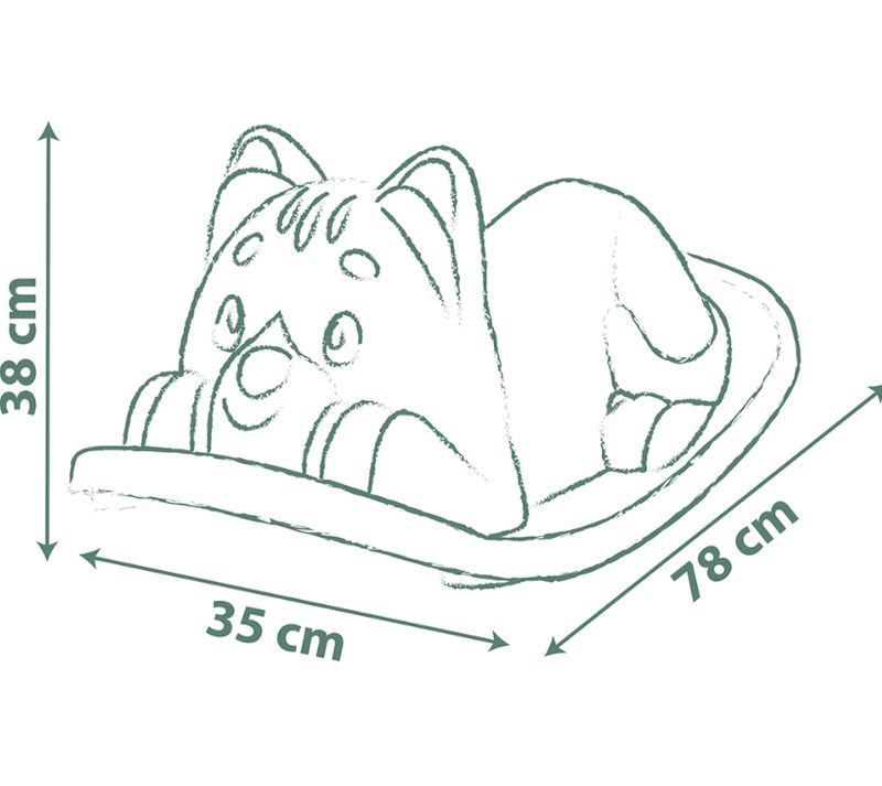 Smoby Life - Fauteuil à bascule chat