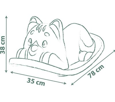 Smoby Life - Fauteuil à bascule chat
