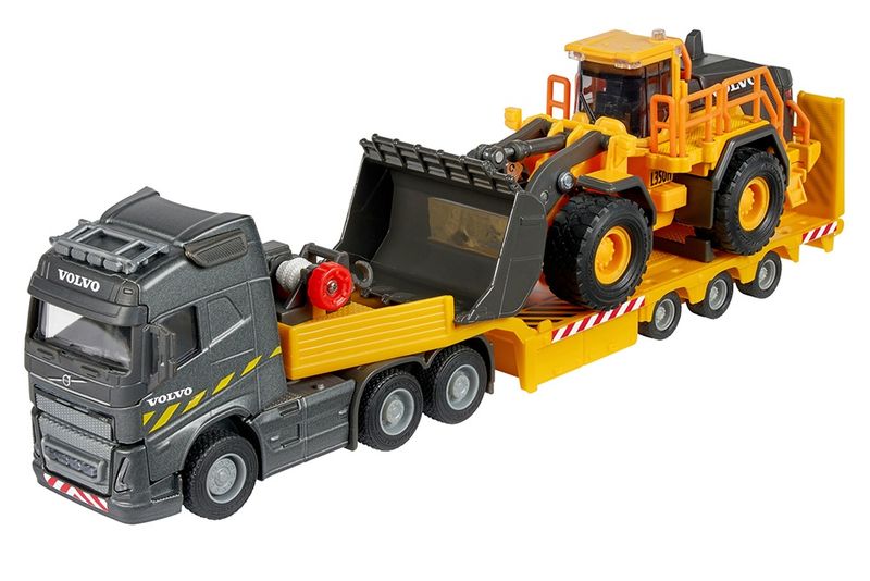 Majorette - Camion Volvo FH16 + chargeuse sur roues