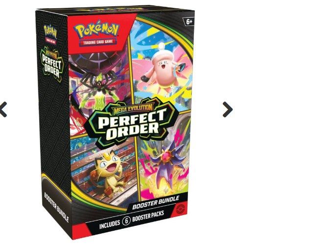 POKEMON ME03 PERFECT ORDER BOOSTER BUNDLE