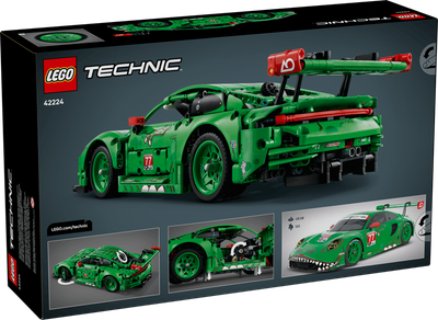 LEGO TECHNIC 42224 - LA VOITURE DE COURSE PORSHE 911 GT3 R REXY AO RACING