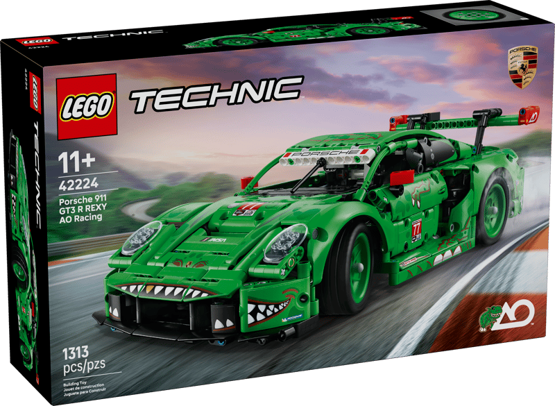 LEGO TECHNIC 42224 - LA VOITURE DE COURSE PORSHE 911 GT3 R REXY AO RACING