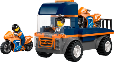 LEGO CITY 60491 - LE TRANSPORT DE MOTO
