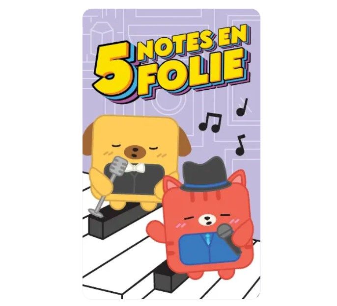 TOKIDOS - 5 NOTES EN FOLIE