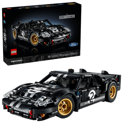 LEGO TECHNIC 42223 - LA VOITURE DE COURSE FORD GT40 MKII 1966