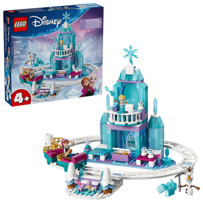 LEGO DISNEY 43281 - LE CHÂTEAU DE GLACE ET LA PROMENADE DANS LA NEIGE D'ELSA