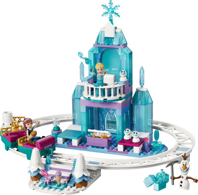 LEGO DISNEY 43281 - LE CHÂTEAU DE GLACE ET LA PROMENADE DANS LA NEIGE D'ELSA