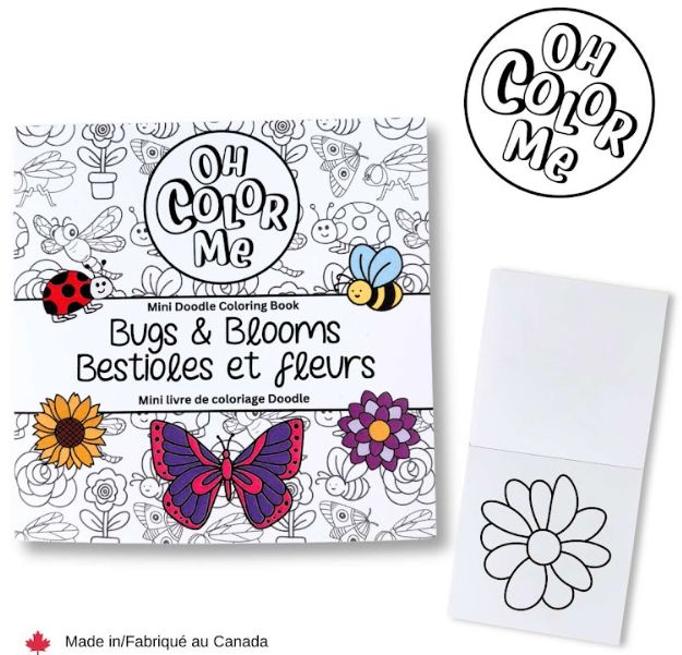 Oh Color Me - Bestioles et fleurs