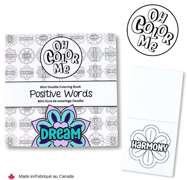 Oh Color Me - Mots positifs