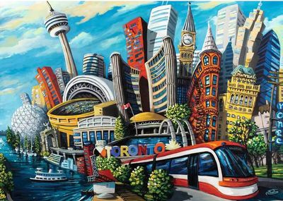 Casse-tête 1000 pièces Ravensburger - Toronto