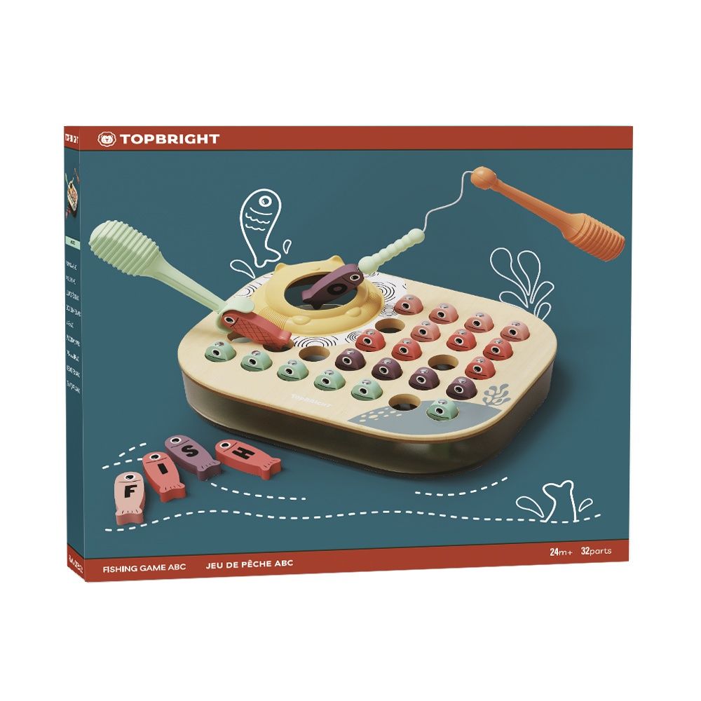 TOP BRIGHT - JEU DE PÊCHE ABC