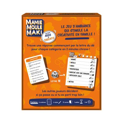 MAMIE MOULE MAKI : VERSION ADOS &amp; PARENTS
