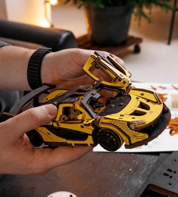 UGEARGEEK - LAMBORGNINI RACING CAR JAUNE