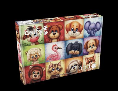 CASSE-TÊTE 1000 PIÈCES DELFY - CUTENESS IN DOZEN