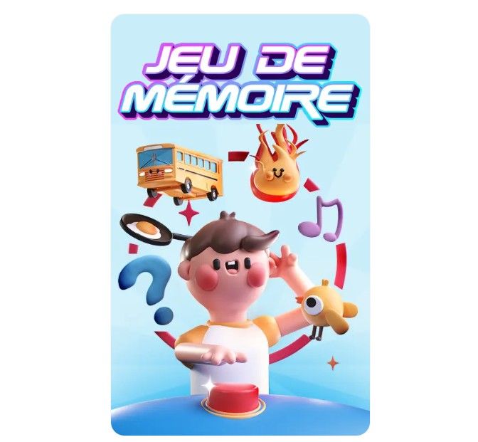 TOKIDOS - JEU DE MÉMOIRE