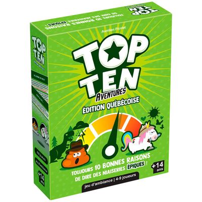 TOP TEN - AVENTURE ÉDITION QUÉBECOISE