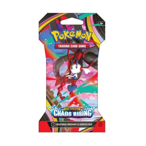 Pokémon - Sleeved Pokémon ME04 Chaos Rising Pack