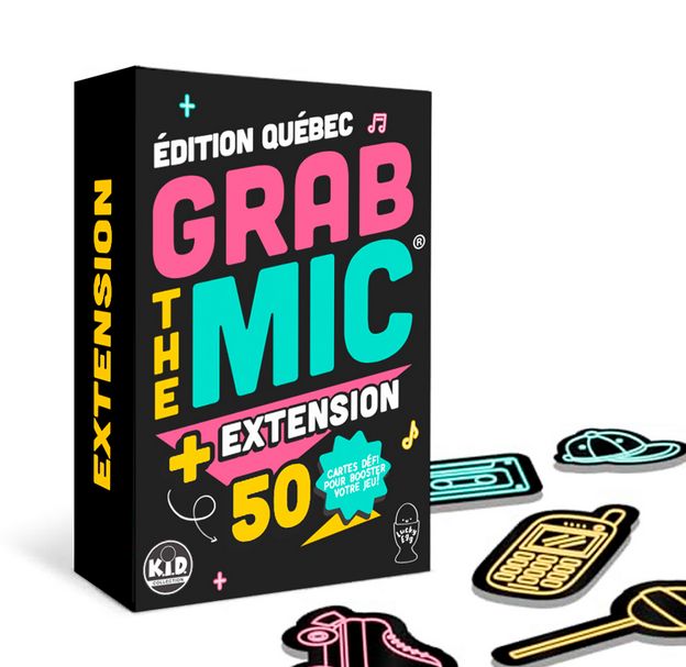 Grab the Mic - Extension 50 cartes