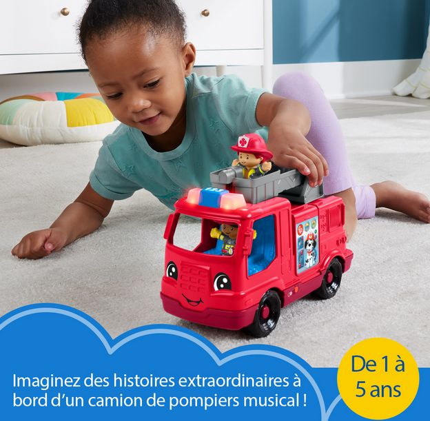 Little People - Camion de pompiers (Multilingue)