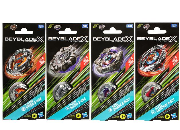 Beyblade X - Génération assortiment de 4 booster