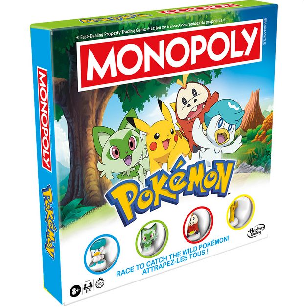 Jeu Monopoly Pokémon Bilingue
