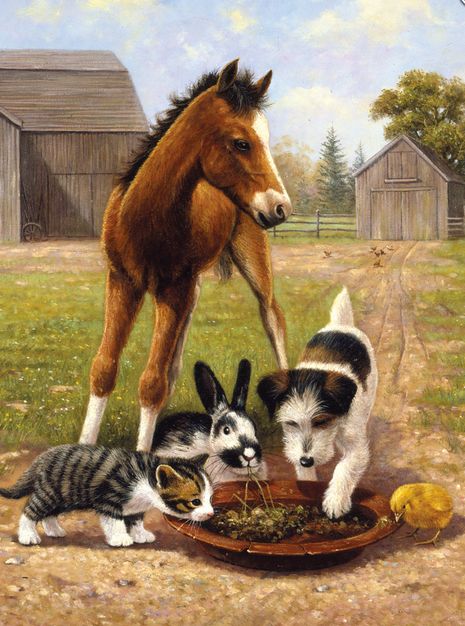 Peinture à numéros junior small - Diner entre amis