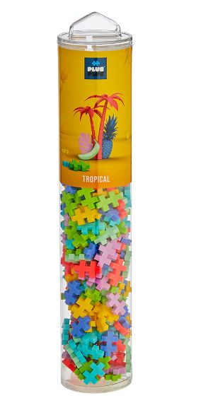 Plus-Plus tube 240 pièces : Mélange tropical