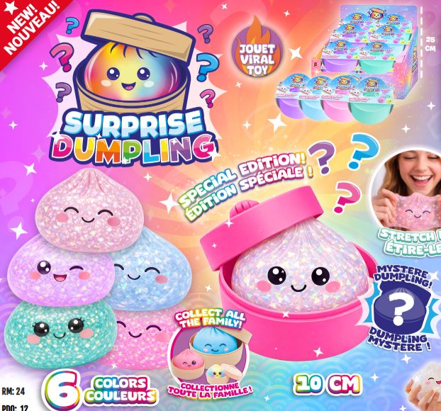 Dumpling collection Glitter 10 cm